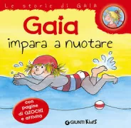 Copertina libro <b>Gaia impara a nuotare<br></b>(titolo originale o altro titolo: <i>Conni macht das Seepferdchen</i>)