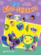 Copertina libro TEO & GIULIA. ALBOSTICKERS