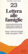 Copertina libro <b>Lettera alle famiglie</b>