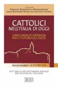 Copertina libro <b>Cattolici nell'Italia di oggi</b>