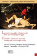 Copertina libro <b>La crisi economica e la povertà: sfide per l'Europa di oggi</b>
