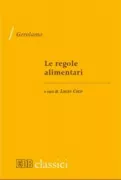 Copertina libro <b>Le regole alimentari</b>