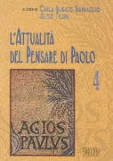 Copertina libro <b>L'attualità del pensare di Paolo</b>