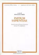 Copertina libro <b>Initium sapientiae</b>