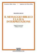 Copertina libro <b>Il messaggio biblico e la sua interpretazione</b>