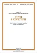 Copertina libro <b>Testi e contesti</b>