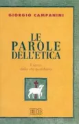 Copertina libro <b>Le parole dell'etica</b>