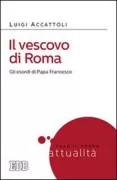 Copertina libro <b>Il vescovo di Roma</b>