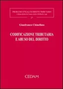 Copertina libro <b>Codificazione tributaria e abuso del diritto</b>