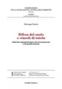 Copertina libro <b>Difesa del suolo e vincoli di tutela</b>