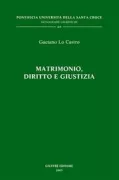 Copertina libro <b>Matrimonio, diritto e giustizia</b>