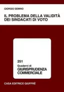 Copertina libro <b>Il problema della validità dei sindacati di voto</b>