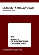 Copertina libro <b>La società tra avvocati</b>