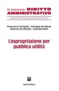 Copertina libro <b>L'espropriazione per pubblica utilità</b>