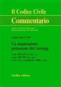 Copertina libro <b>La separazione personale dei coniugi</b>
