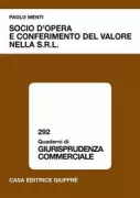 Copertina libro <b>Socio d'opera e conferimento del valore nella s.r.l</b>