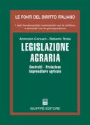 Copertina libro <b>Legislazione agraria</b>