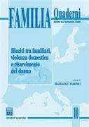 Copertina libro <b>Illeciti tra familiari, violenza domestica e risarcimento del danno</b>