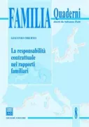 Copertina libro <b>La responsabilità contrattuale nei rapporti familiari</b>