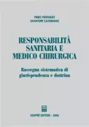 Copertina libro <b>Responsabilità sanitaria e medico-chirurgica</b>