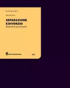 Copertina libro <b>Separazione e divorzio</b>