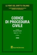 Copertina libro <b>Codice di procedura civile</b>
