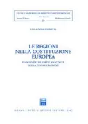 Copertina libro <b>Le regioni nella Costituzione europea</b>