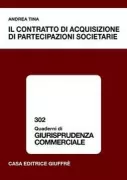 Copertina libro <b>Il contratto di acquisizione di partecipazioni societarie</b>