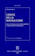 Copertina libro <b>Codice della navigazione</b>