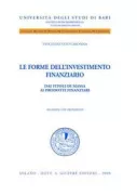 Copertina libro <b>Le forme dell'investimento finanziario</b>