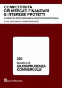 Copertina libro <b>Competitività dei mercati finanziari e interessi protetti</b>