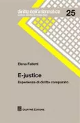 Copertina libro <b>E-justice</b>