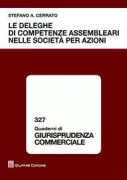 Copertina libro <b>Le deleghe di competenze assembleari nelle società per azioni</b>