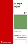 Copertina libro <b>Una nuova lingua per il diritto</b>