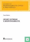 Copertina libro <b>Sport estremi e responsabilità</b>