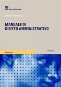 Copertina libro <b>Manuale di diritto amministrativo</b>