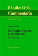 Copertina libro <b>Contratto d'opera professionale</b>