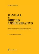 Copertina libro <b>Manuale di diritto amministrativo</b>