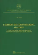 Copertina libro <b>L'adesione dell'Unione europea alla CEDU</b>