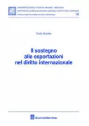 Copertina libro <b>Il sostegno alle esportazioni nel diritto internazionale</b>