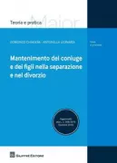 Copertina libro <b>Mantenimento del coniuge e dei figli nella separazione e nel divorzio</b>