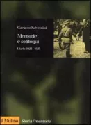 Copertina libro <b>Memorie e soliloqui</b>
