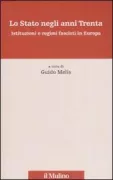 Copertina libro <b>Lo stato negli anni Trenta</b>