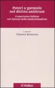 Copertina libro <b>Poteri e garanzie nel diritto antitrust</b>