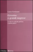 Copertina libro <b>Governo e grandi imprese</b>