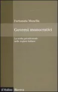Copertina libro <b>Governi monocratici</b>