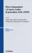 Copertina libro <b>Piero Calamandrei e il nuovo codice di procedura civile (1940)</b>