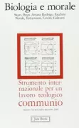 Copertina libro BIOLOGIA E MORALE