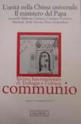 Copertina libro UNITA CHIESA UNIVERSALE