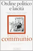 Copertina libro ORDINE POLITICO E LAICITA